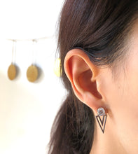 Load image into Gallery viewer, Rocker Ear Jackets 3-in-1 earrings
