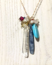 Load image into Gallery viewer, Yogi Healing Crystals long necklace
