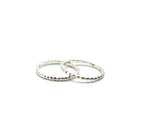 Studded and Beaded Stacking Ring