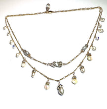 Load image into Gallery viewer, The Sherry double strand pearl and opal Necklace
