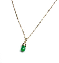 Load image into Gallery viewer, Jade Sparkle dainty necklace
