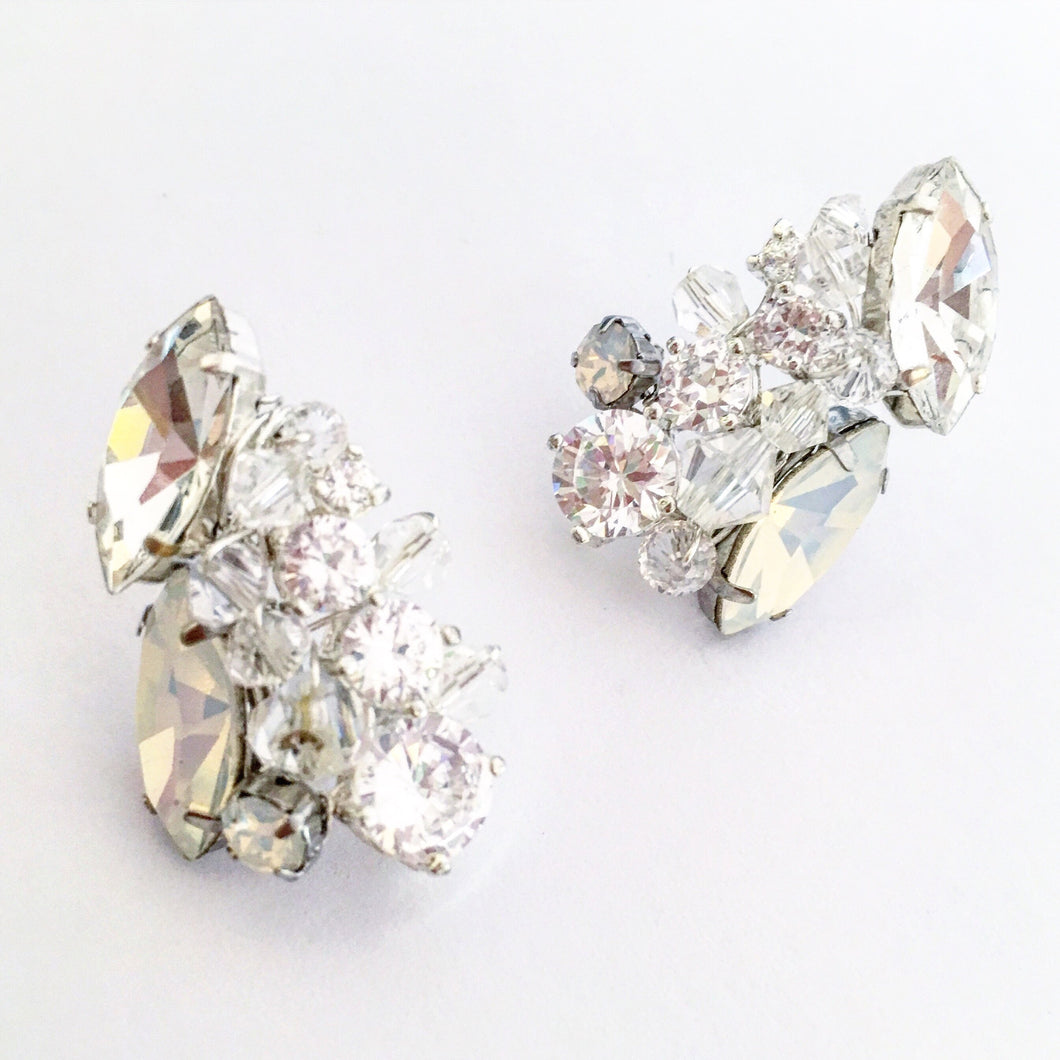 Ice Cluster stud earrings