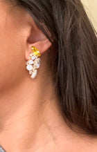 Load image into Gallery viewer, Canary Cluster Stud Earrings - Canary
