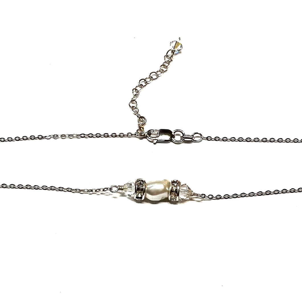 Keshi Pearl choker necklace
