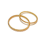 Gorgeous and will not tarnish, turn colors, or cause skin irritation. 14k gold Fill is the closest you can get to pure gold without paying the price of solid gold. Gold plated means it will tarnish and fade very fast. This is not gold plated. 14K Gold Fill! Beautiful ring and wonderful for stacking.   available in size 5, 6, 7, 8, 9