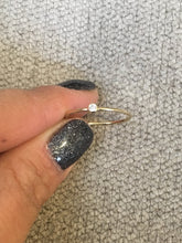 Load image into Gallery viewer, Tiny Swarovski Rhinestone CZ Diamond Ring
