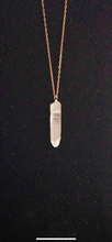 Load image into Gallery viewer, Quartz Crystal long necklace
