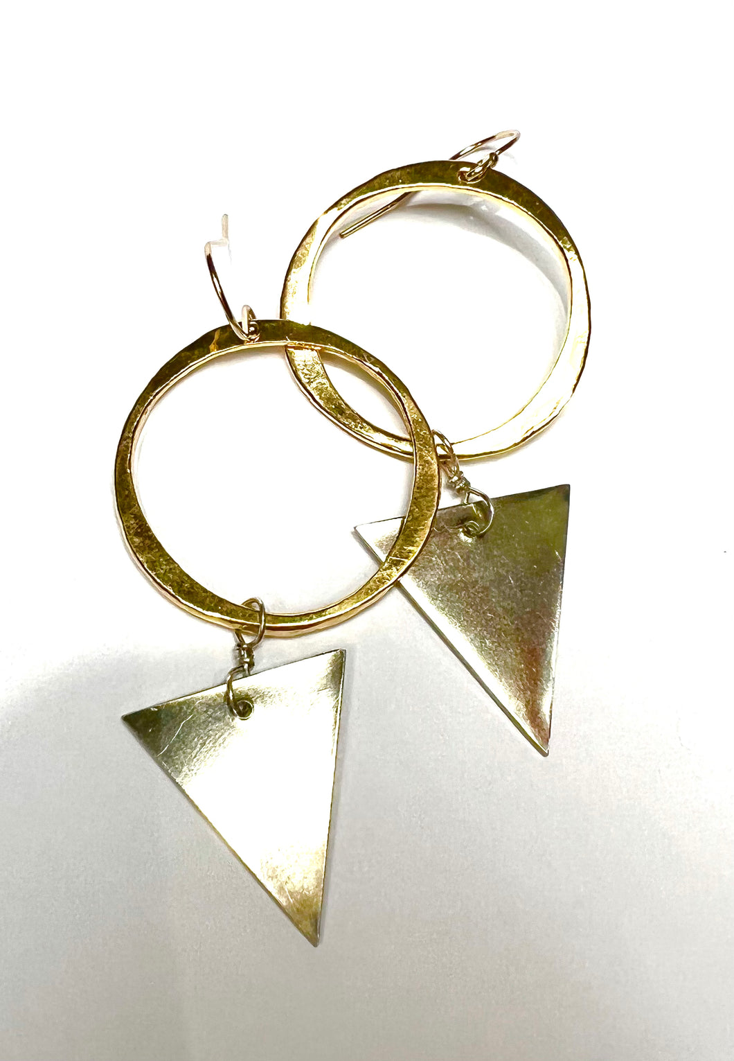 Triangle Hoop earrings