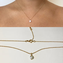 Load image into Gallery viewer, Tiny Keshi Pearl Drop necklace

